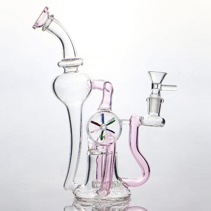 glass-colorfull-windmill-tornado-dab-rig-pink-color-with-bowl-show