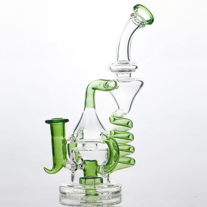 glass-coil-spring-dab-rig-green-color-side-show-04