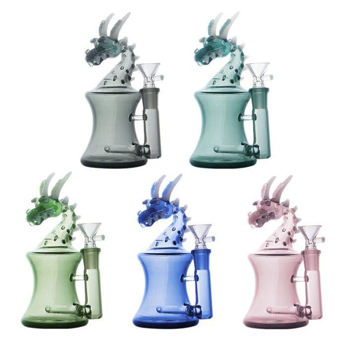 handmade-dragon-glass-rigs-five-color-show