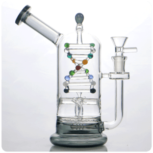 glass-tech-dna-spinning-kinetic-energy-dab-rig-back-color-with-bowl-show
