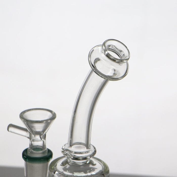 bent-neck-showerhead-perc-glass-bell-dab-rig-mouth-detail-show