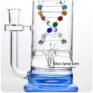glass-tech-dna-spinning-kinetic-energy-dab-rig-spray-core-percolator-detail-show