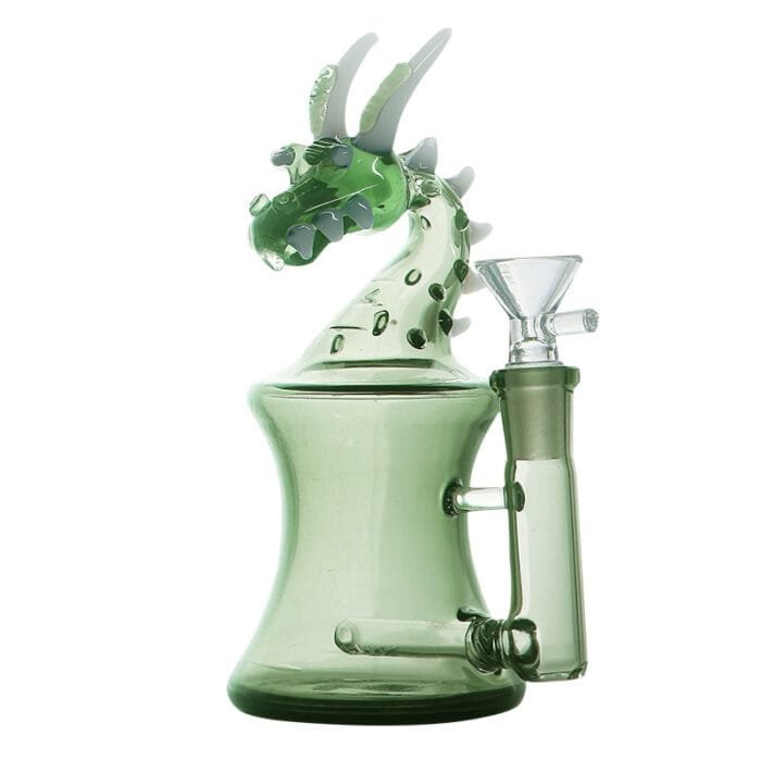 handmade-dragon-glass-rigs-green-color-show