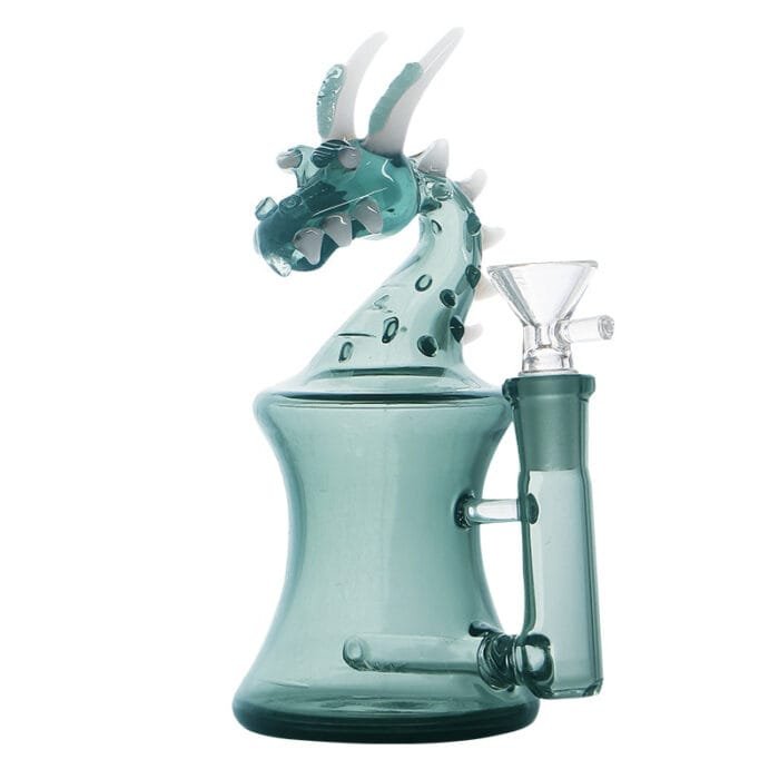 handmade-dragon-glass-rigs-lake-green-color-show