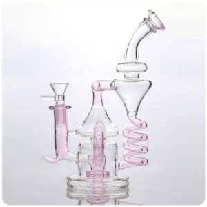 glass-coil-spring-dab-rig-pink-color-show